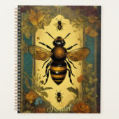 Gepersonaliseerde planner bijenhouder cadeau honin (Voorkant)