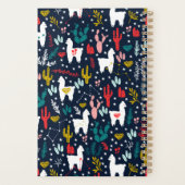 Gepersonaliseerde Planner met Alpacas (Achterkant)