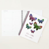 Gepersonaliseerde planner - vlinders. (Display)