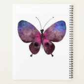 Gepersonaliseerde planner - vlinders. (Achterkant)