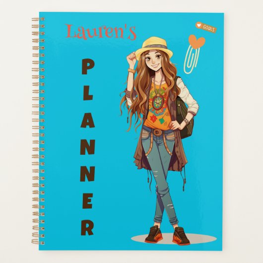 GEPERSONALISEERDE PLANNER VOOR VROUWEN (Voorkant)