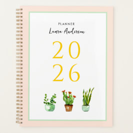 Gepersonaliseerde Plant liefhebbers 2023-planner Planner