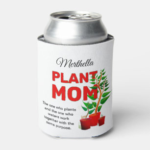 Gepersonaliseerde PLANT MOM Blikjeskoeler