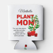 Gepersonaliseerde PLANT MOM Blikjeskoeler (Achterkant)