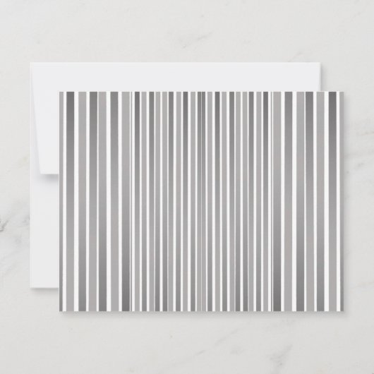 Gepersonaliseerde platte briefkaarten briefpapier  (Achterkant)