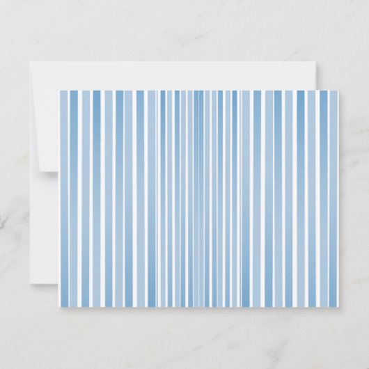 Gepersonaliseerde platte briefkaarten briefpapier  (Achterkant)