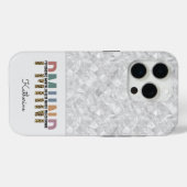 Gepersonaliseerde PMHNP Psychiatrisch Verpleegkund Case-Mate iPhone Case (Achterkant (horizontaal))