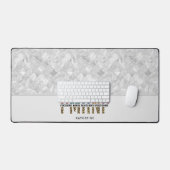 Gepersonaliseerde PMHNP Psychiatrische Geestelijke Bureaumat (Keyboard & Muis)