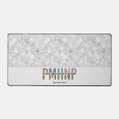 Gepersonaliseerde PMHNP Psychiatrische Geestelijke Bureaumat (Voorkant)