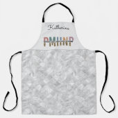 Gepersonaliseerde PMHNP Psychiatrische Geestelijke Schort (Voorkant)