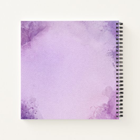 Gepersonaliseerde poëzie notitieboek (Achterkant)