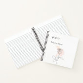 Gepersonaliseerde poëzie notitieboek (Binnen)