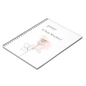 Gepersonaliseerde poëzie notitieboek (Linkerzijde)