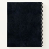 Gepersonaliseerde poëzie notitieboek (Achterkant)