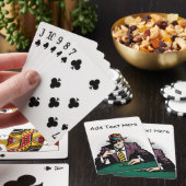 Gepersonaliseerde poker speelkaarten (Insitu)