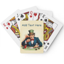 Gepersonaliseerde poker speelkaarten