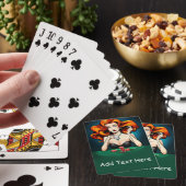 Gepersonaliseerde poker speelkaarten (Insitu)