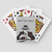 Gepersonaliseerde poker speelkaarten (Achterkant)