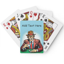 Gepersonaliseerde poker speelkaarten