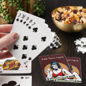 Gepersonaliseerde poker speelkaarten (Insitu)
