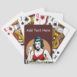 Gepersonaliseerde poker speelkaarten