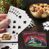Gepersonaliseerde poker speelkaarten (Insitu)
