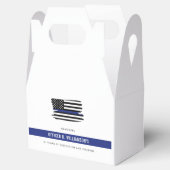 Gepersonaliseerde Politie Pensioen Viering Bedankdoosjes (Geopend)