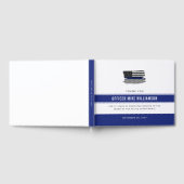 Gepersonaliseerde Politie Pensioen Viering Gastenboek (Volledig)