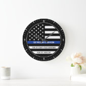 Gepersonaliseerde politieagent NAAM Wetshandhaving Grote Klok (Huis)