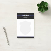 Gepersonaliseerde politieagent voor wetshandhaving post-it® notes (Kantoor)