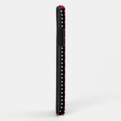 gepersonaliseerde polka-punten Case-Mate iPhone case (Achterkant/rechts)
