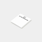 Gepersonaliseerde pompoen Halloween Jouw naam Post-it® Notes (Schuin)