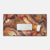 Gepersonaliseerde Pompoen Spice Autumnal Alcohol I Bureaumat (Keyboard & Muis)