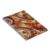 Gepersonaliseerde Pompoen Spice Autumnal Alcohol I Notitieboek (Rechterzijde)