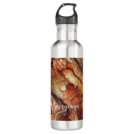 Gepersonaliseerde Pompoen Spice Autumnal Alcohol I Waterfles
