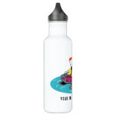 Gepersonaliseerde Pontoon Boat Water Bottle Waterfles (Links)
