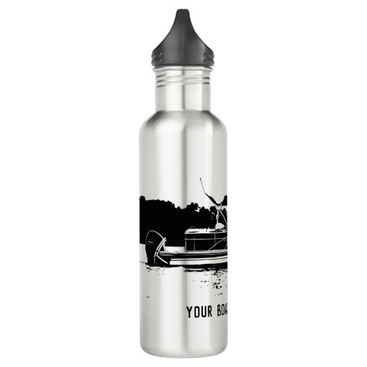 Gepersonaliseerde Pontoon Boat Water Bottle Waterfles (Links)