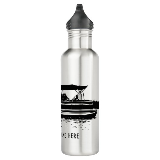Gepersonaliseerde Pontoon Boat Water Bottle Waterfles (Rechts)