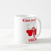 Gepersonaliseerde Poolse Kus Ik ben Helm Koffiemok (Voorkant rechts)