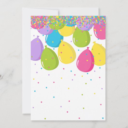 Gepersonaliseerde Poop Emoji Thareed Birthday Part Kaart (Achterkant)