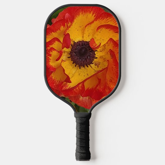 Gepersonaliseerde Poppy Pickleball Paddle (Voorkant)