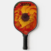 Gepersonaliseerde Poppy Pickleball Paddle (Achterkant)