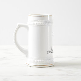 Gepersonaliseerde Portland Skyline Bierpul