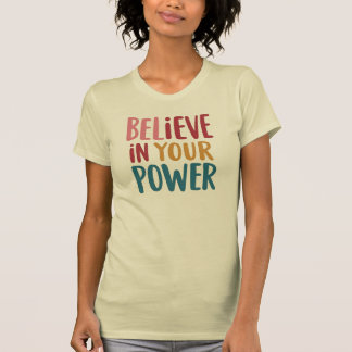 Gepersonaliseerde positieve boodschap T-shirt