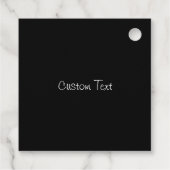 Gepersonaliseerde positieve groeimogelijkheden est bedankjes labels (Achterkant)