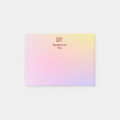 Gepersonaliseerde Post-It Notes (Voorkant)