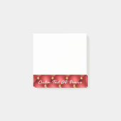 Gepersonaliseerde Post-it® notes Red Gold (Voorkant)