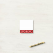 Gepersonaliseerde Post-it® notes Red Gold (Op bureau)