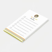 Gepersonaliseerde Post-it Notes to do list 2024 JK (Schuin)
