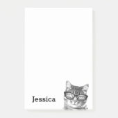 Gepersonaliseerde Post-it® notes voor kattenliefhe (Voorkant)